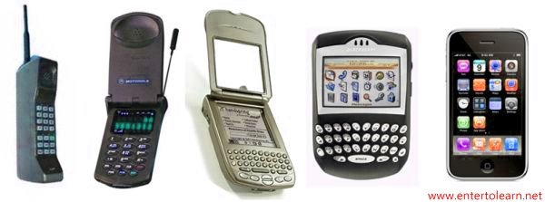 The history of the cell phones